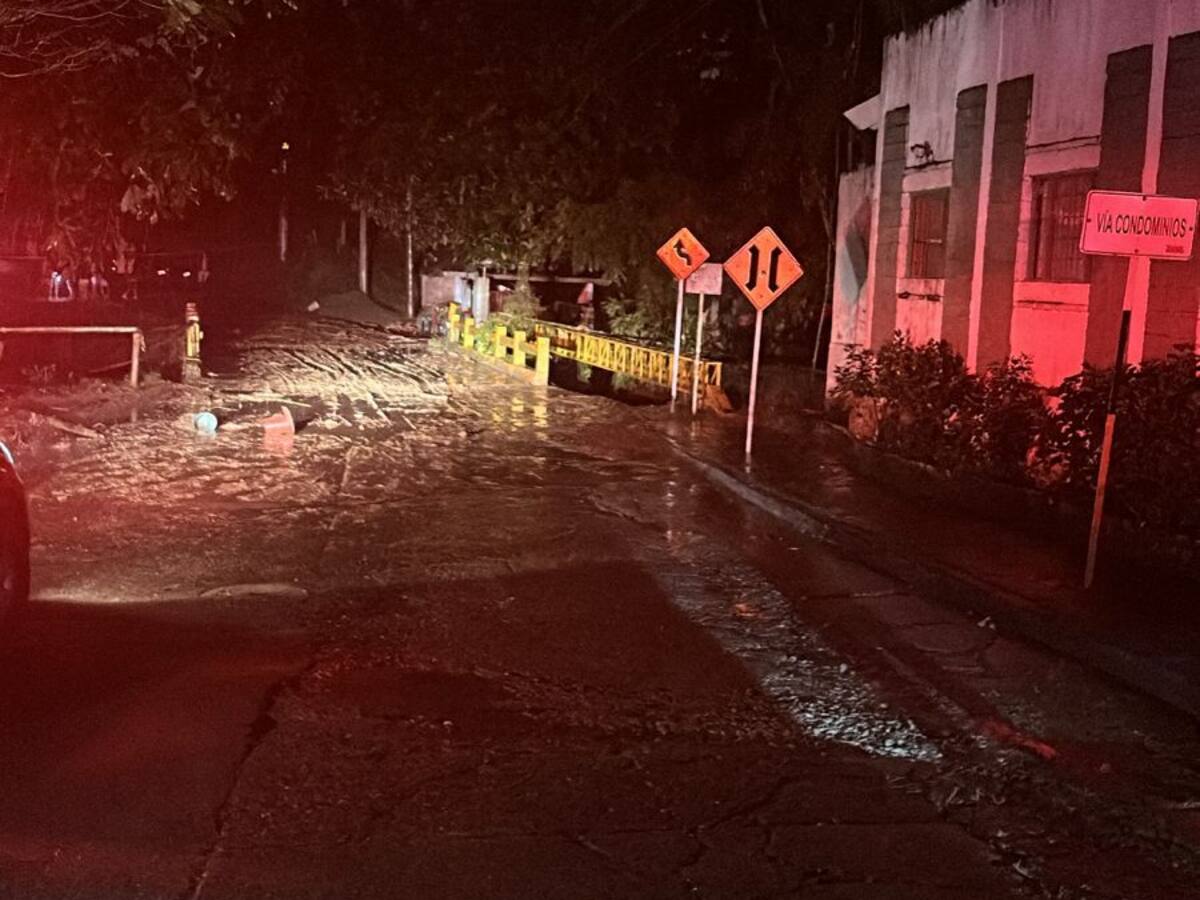 Un muerto y tres desaparecidos dejan las fuertes lluvias en el municipio de Silvania, Cundinamarca