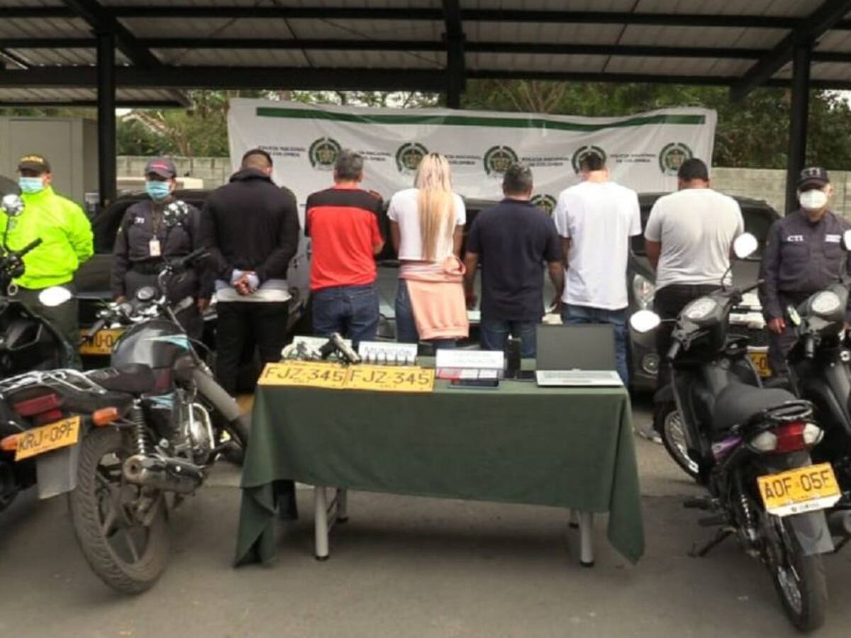 Un padre y sus dos hijos integraban una banda de atracadores en Cali