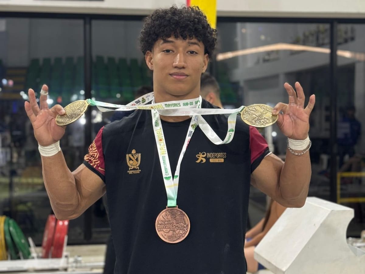 Cartagenero ocupa el segundo lugar en el ranking de los mejores del mundo en levantamiento de pesas