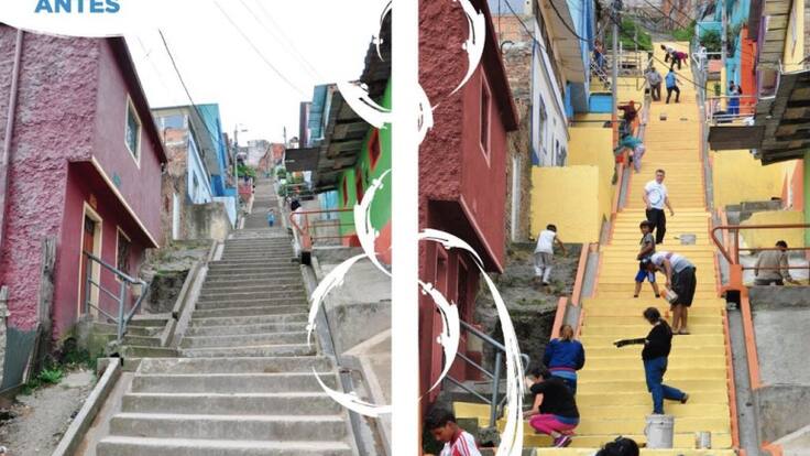 “Habitarte” una transformación social a través del color