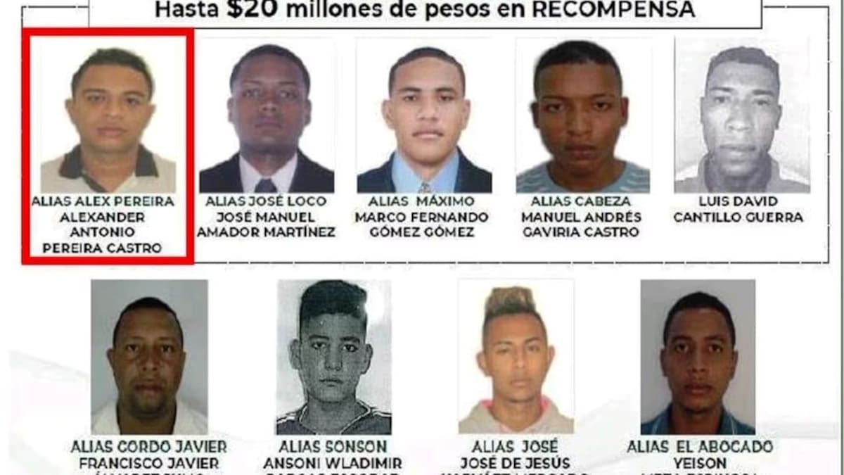 Así cayó el delincuente más buscado de Cartagena