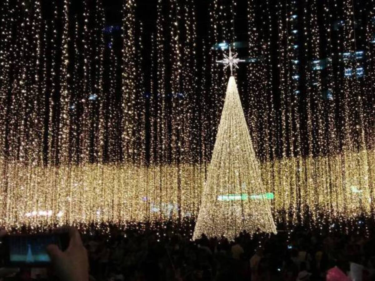 Fue encendido el alumbrado navideño en Pereira