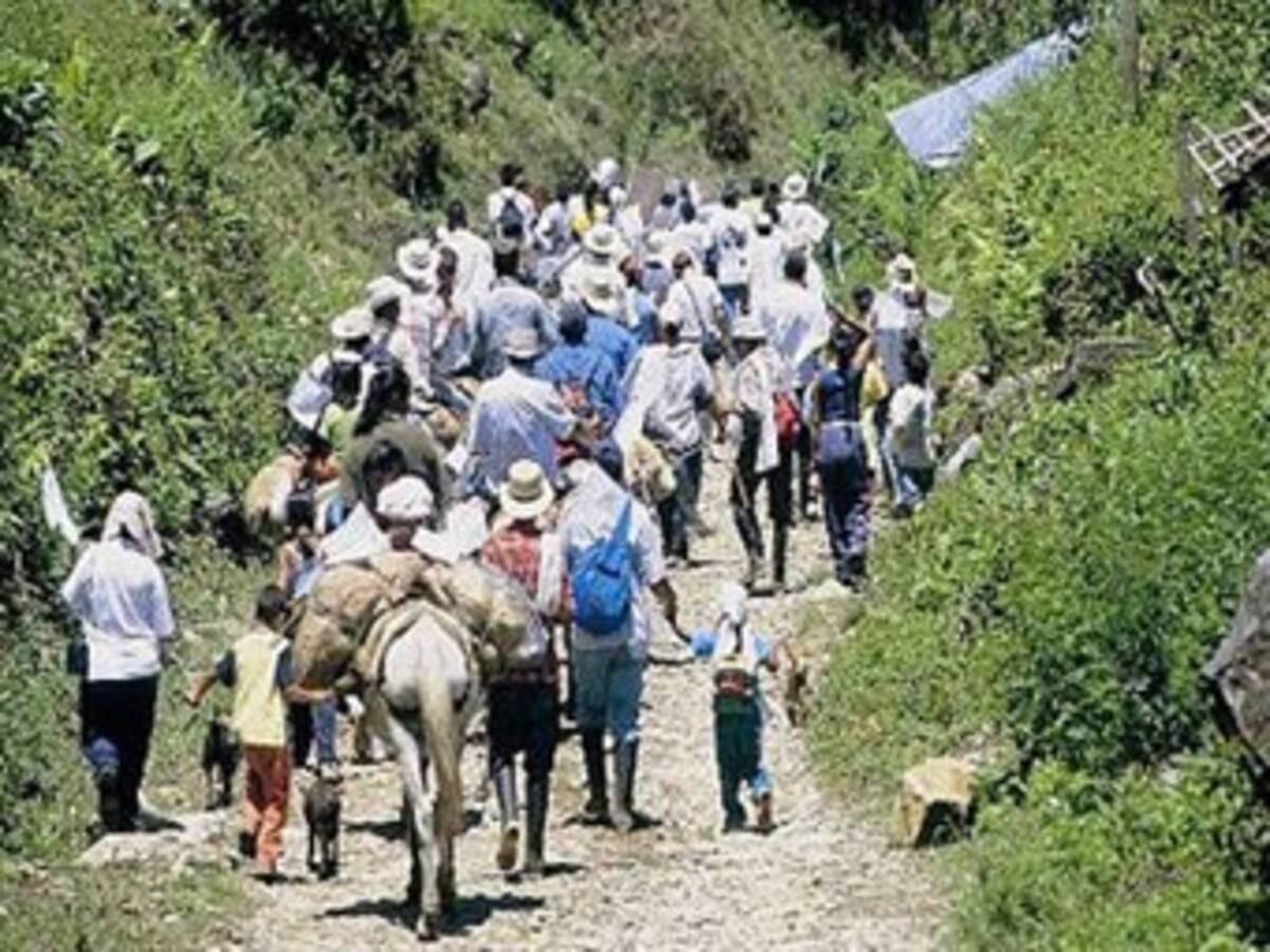 Víctimas del conflicto expresan su respaldo al proceso de paz