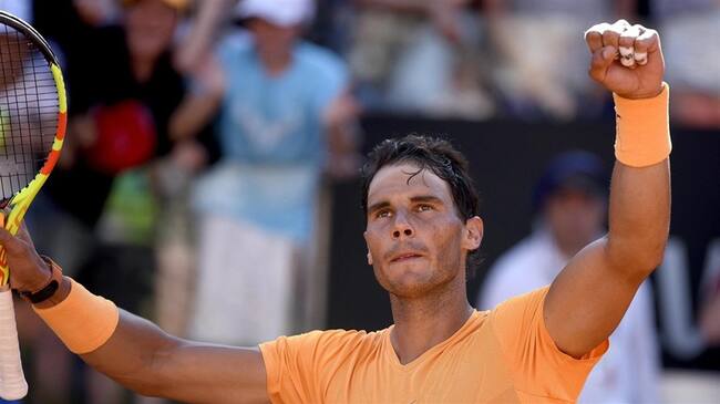 Rafa Nadal vence a Djokovic y buscará su octava corona romana en la final. Foto: Agencia EFE