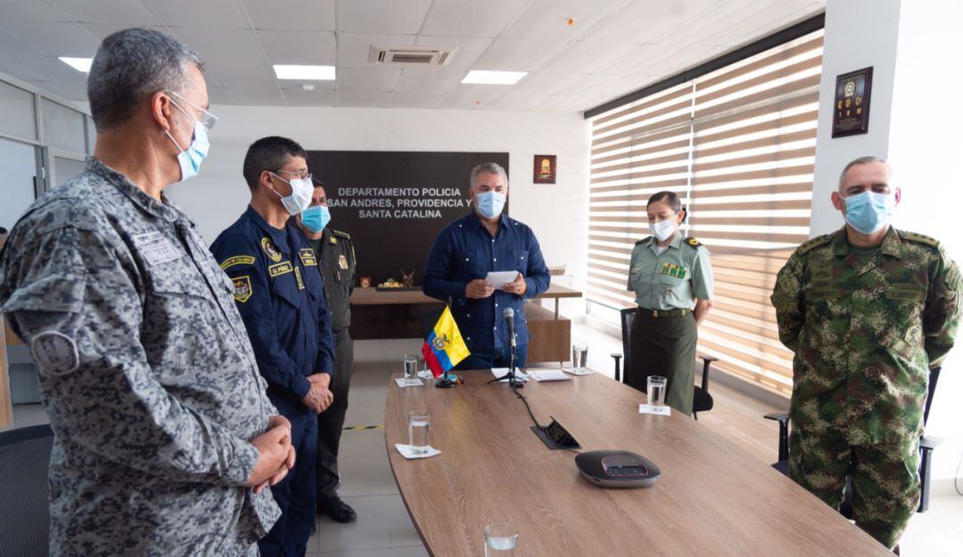 El mandatario participó virtualmente en la eucaristía en honor a los 22 cadetes fallecidos