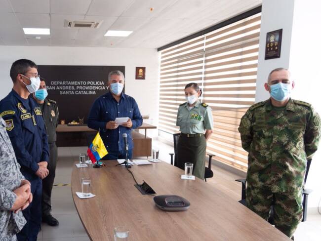 El mandatario participó virtualmente en la eucaristía en honor a los 22 cadetes fallecidos