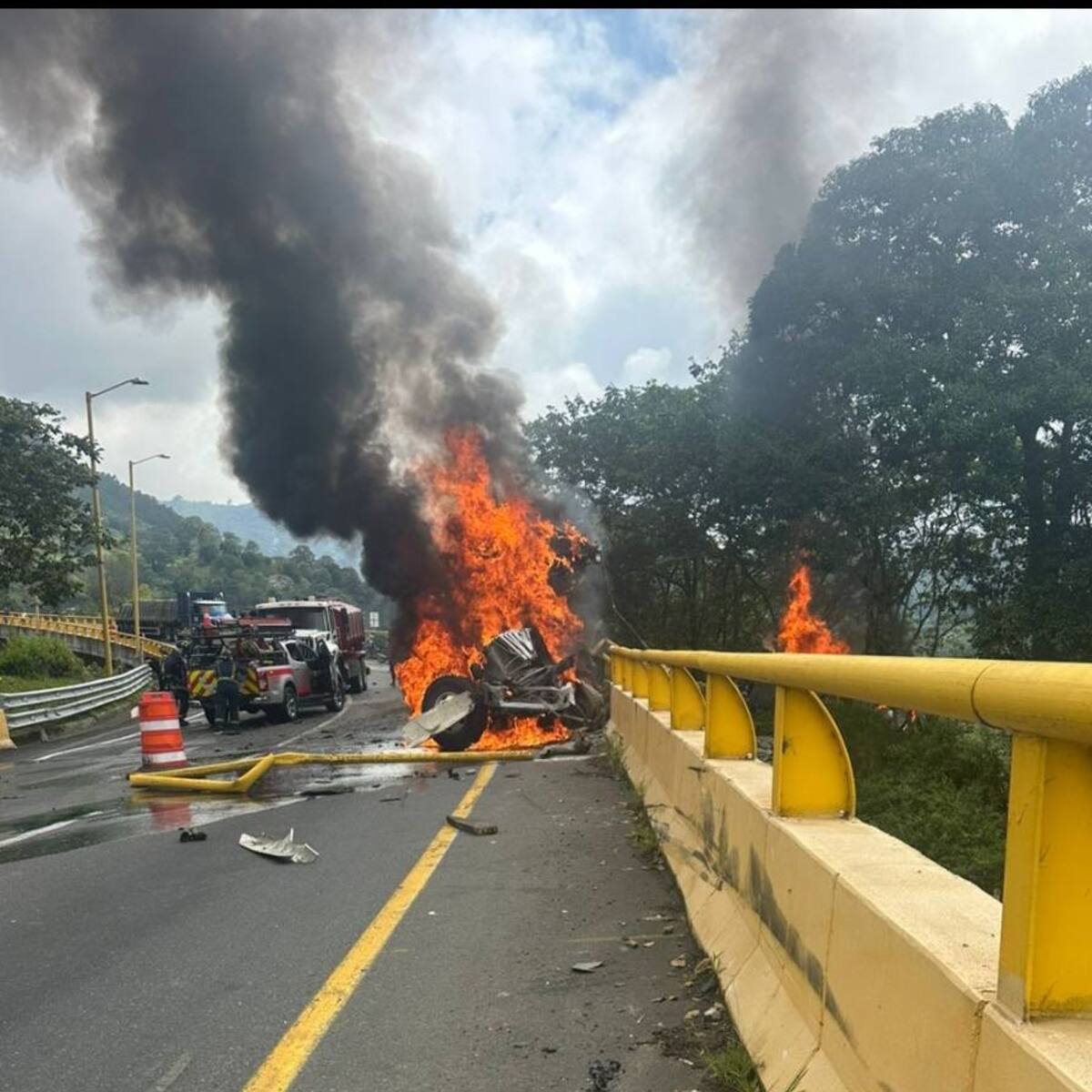 ¿Qué llamado hicieron al Invías por accidentalidad en el puente helicoidal en Calarcá, Quindío?