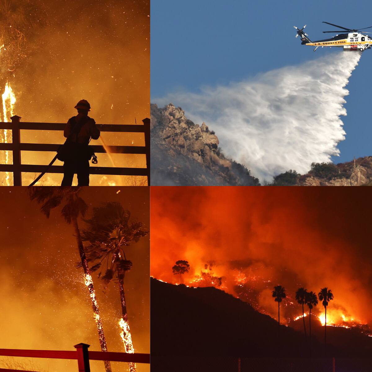 Incendio en Malibú causa orden de evacuación para 6000 personas