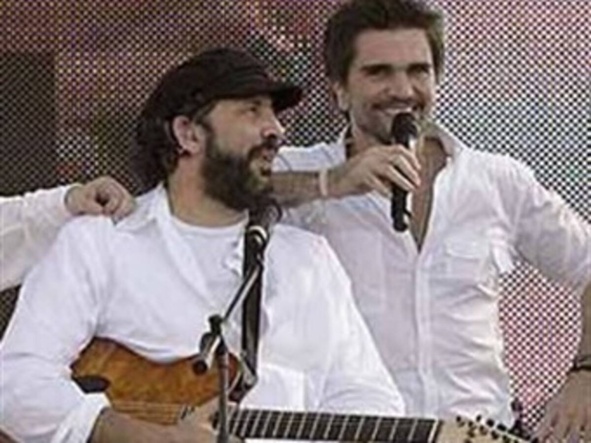 Juan Luis Guerra, David Bisbal y Juanes juntos en Miami por una gala benéfica