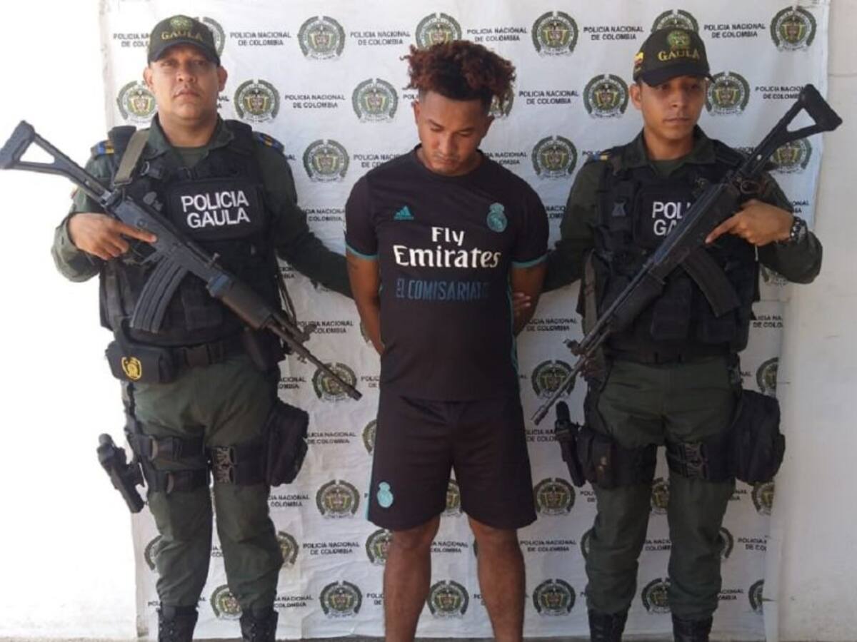 Por extorsión Gaula captura a alias “Pinki” en Magangué, Bolívar
