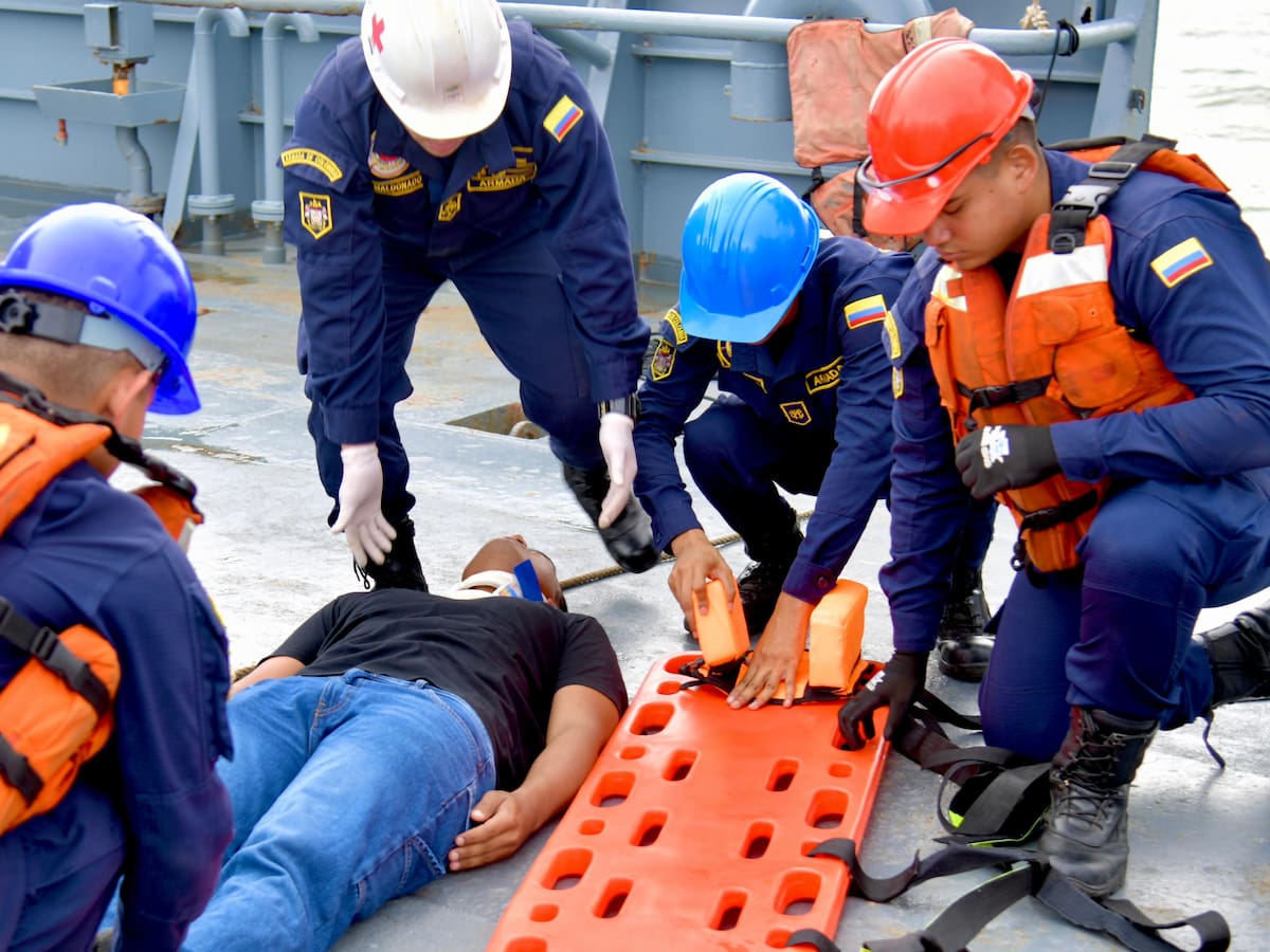 UNGRD coordinó simulacro de búsqueda y salvamento marítimo en Cartagena