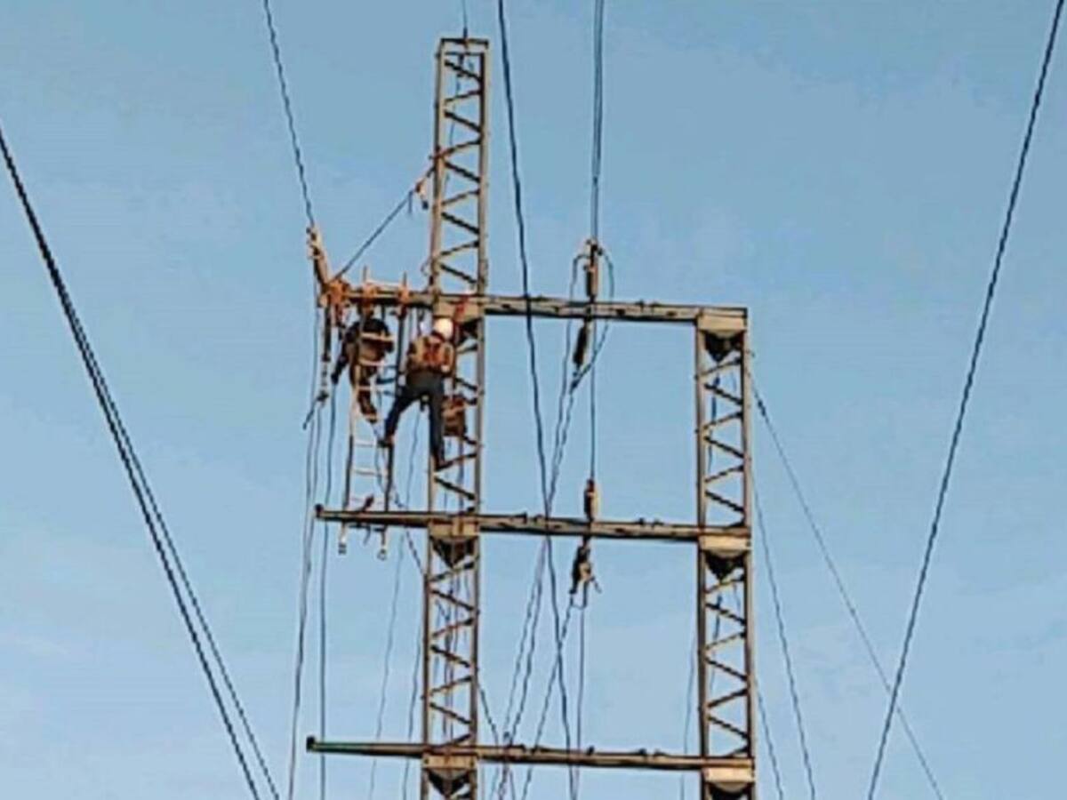 Hurto de redes dejó sin energía eléctrica a varios municipios de Bolívar