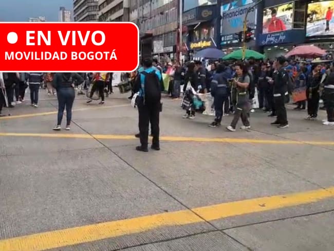 🔴EN VIVO| Bloqueos por manifestaciones HOY 10 febrero en Bogotá: Desvíos y cierres de TransMilenio
