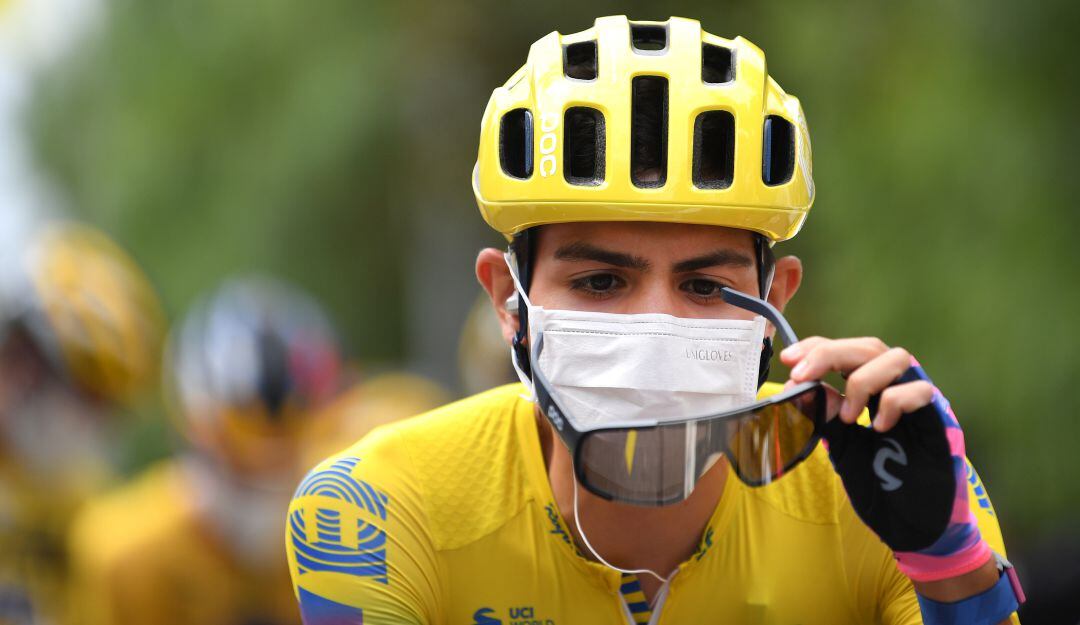 Sergio Higuita, ciclista colombiano del Education First