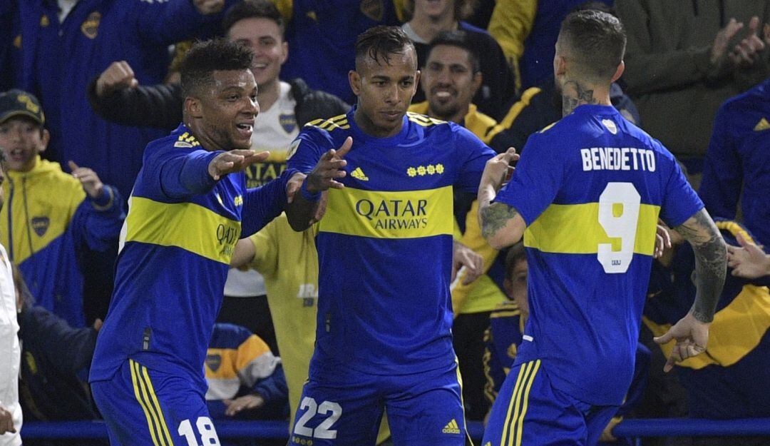 Celebración de Boca Juniors