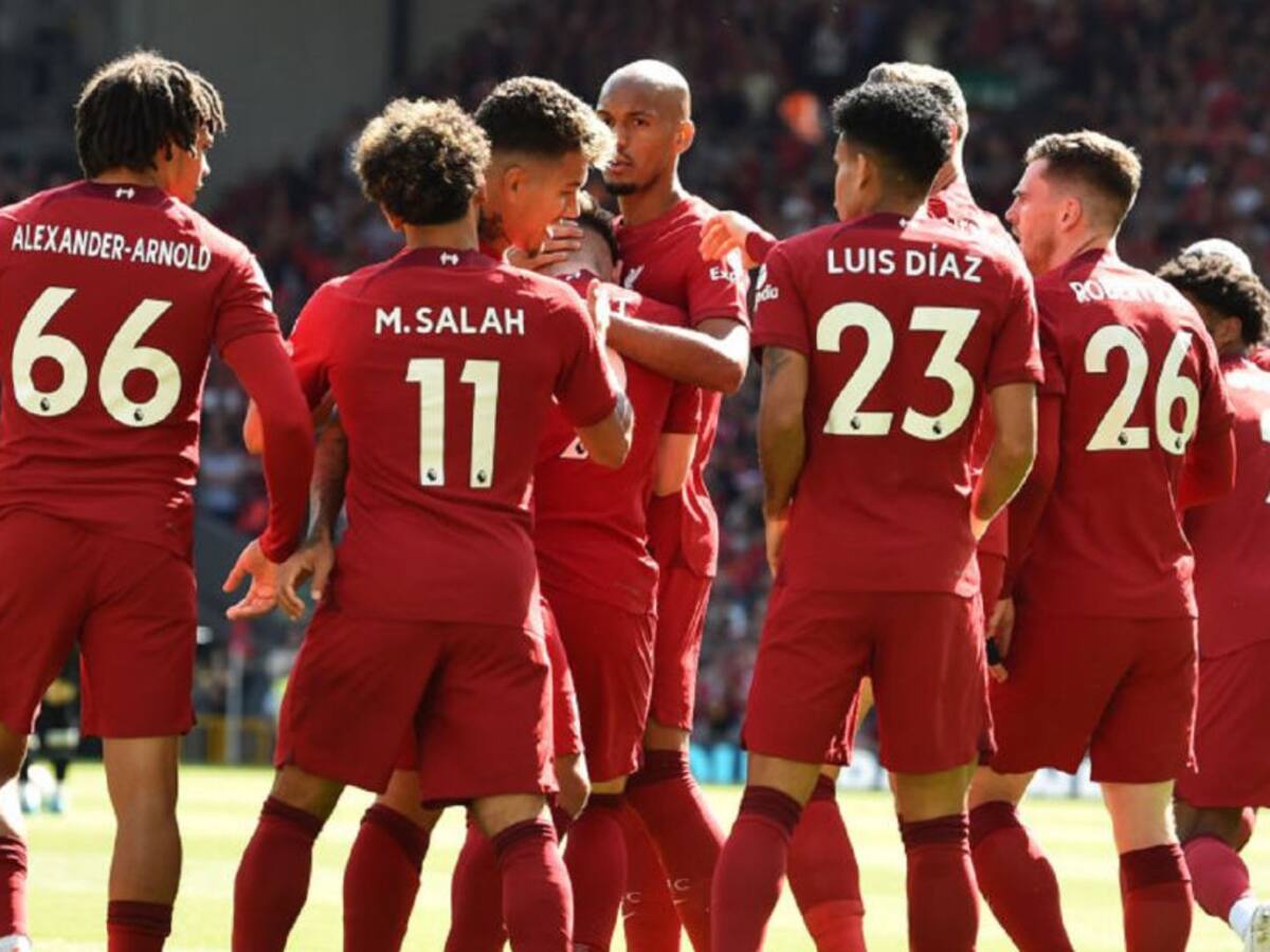 Doblete de Luis Díaz en escandalosa goleada del Liverpool al Bournemouth