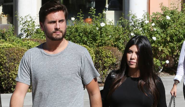 Scott Disick y Kourtney Kardashian