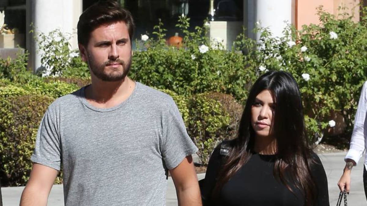 Kourtney Kardashian llora por supuesta infidelidad de Scott Disick
