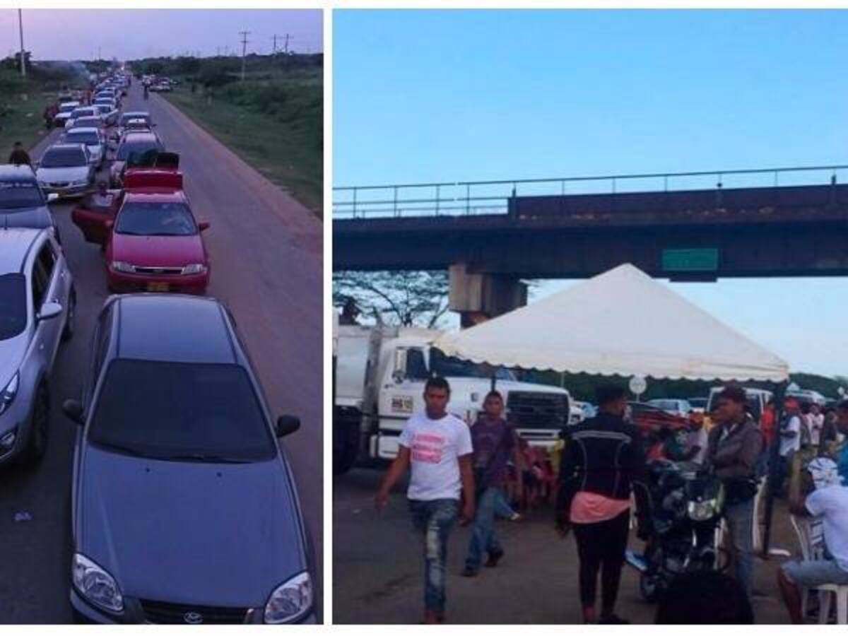 La Guajira termina la semana con paro de expendedores formales de gasolina