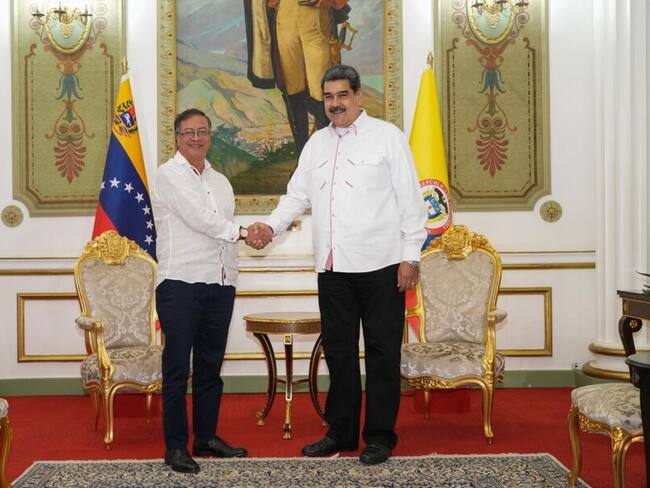 Presidentes Gustavo Petro de Colombia y Nicolás Maduro de Venezuela / Foto: Colprensa