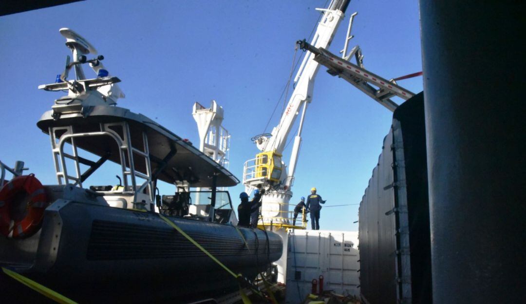 357 toneladas de ayudas humanitarias han salido de Cartagena a San Andrés