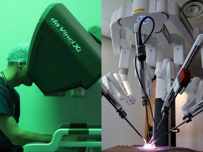 Último equipo que llegó a Bogotá y el de más alta tecnología: Clínica del Country sobre Da Vinci Xi