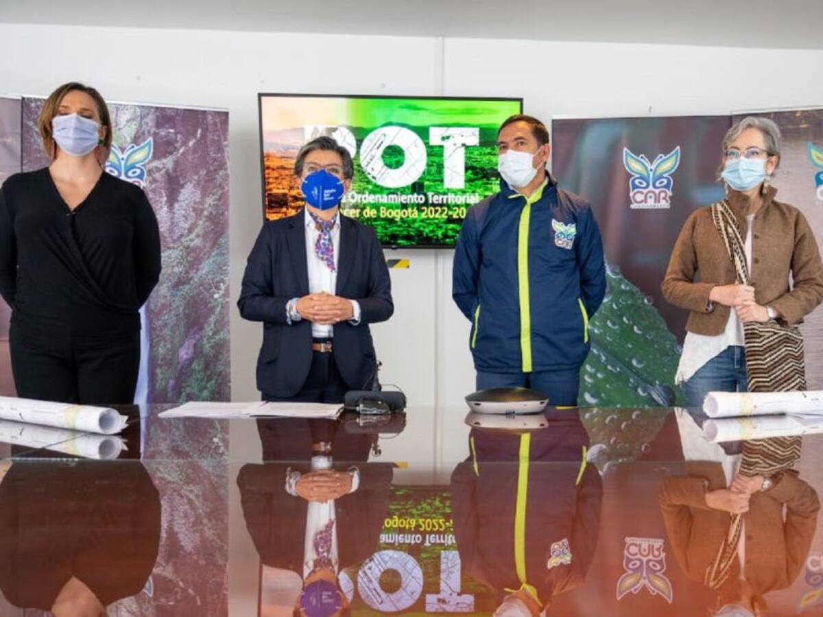 Bogotá radicó y presentó el Plan de Ordenamiento Territorial
