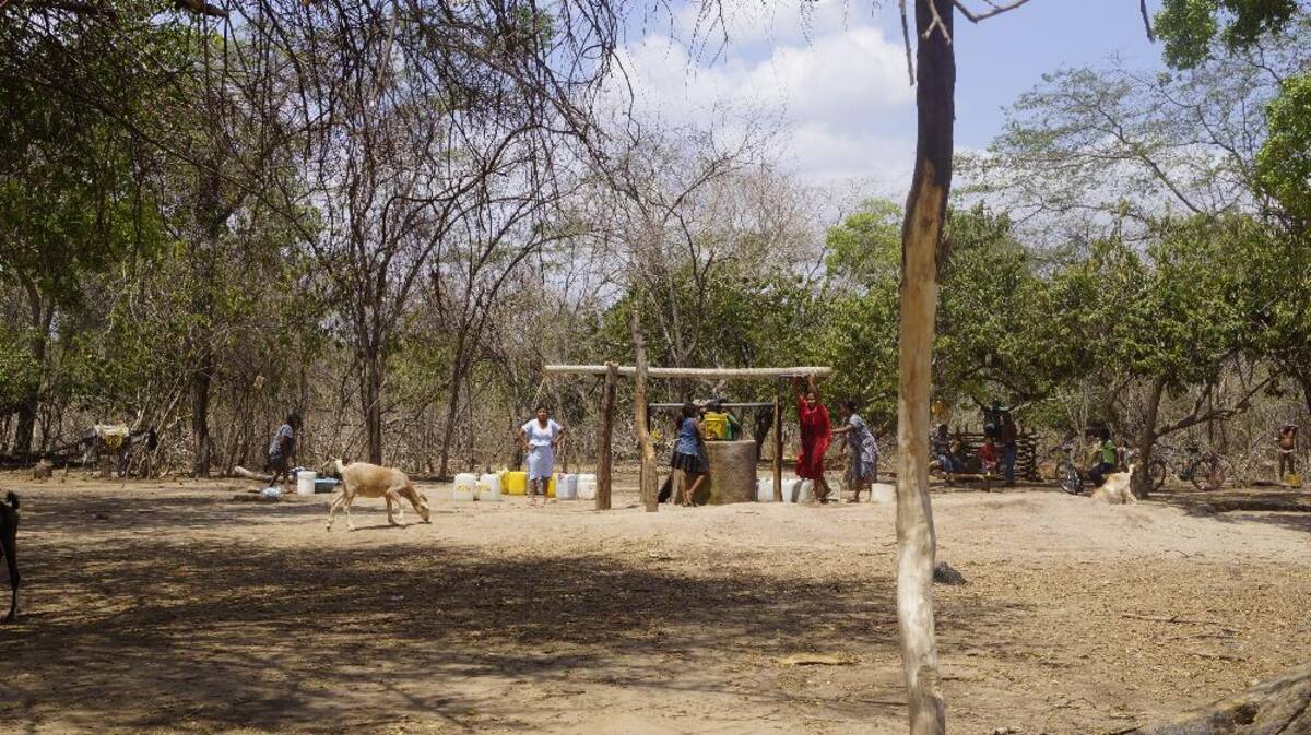 Recorrido de Caracol Radio por las zonas que aguantan sed. Fotos de Luis Enrique Rodríguez