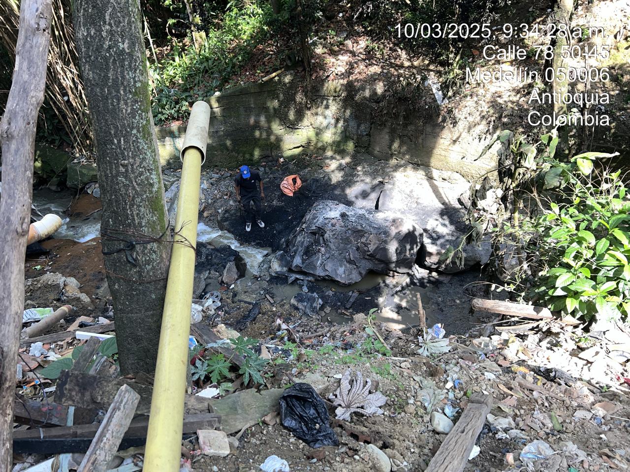 Quebrada La llorona. Foto: Cortesía