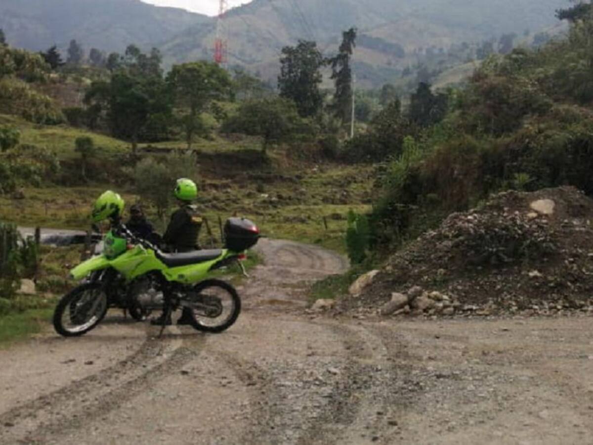 Dos policías fueron retenidos por el Clan del Golfo en Urabá