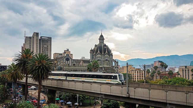 Metro de Medellín (créditos: GettyImages)