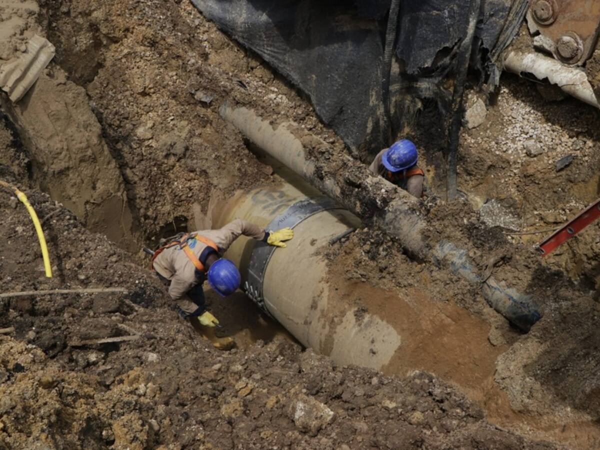 Servicio de agua potable en Cartagena se irá normalizando hasta la madrugada del domingo
