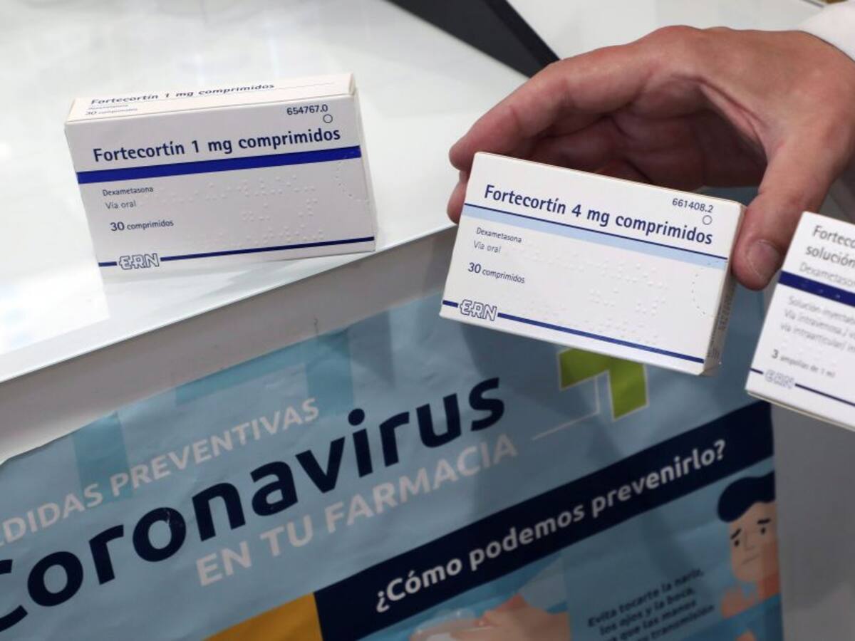 Dexametasona reduce mortalidad de pacientes graves de coronavirus: estudio