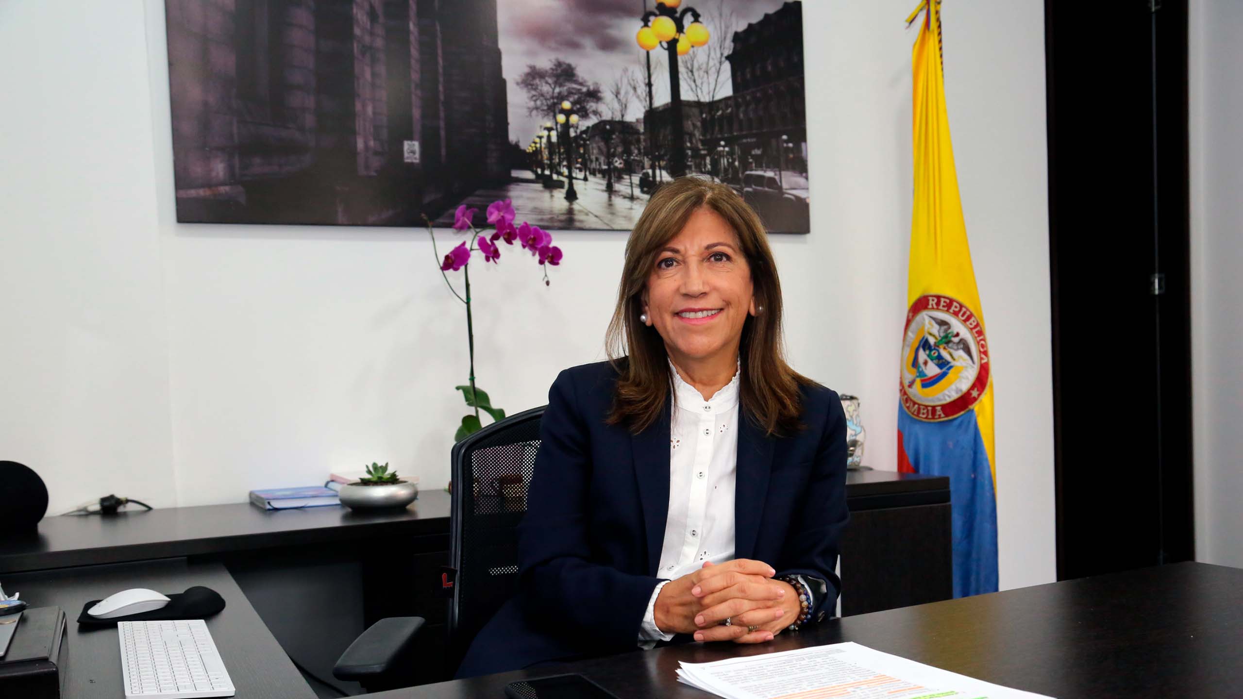 Martha Lucía Zamora, directora de la Agencia de Defensa Jurídica del Estado. Foto: Suministrada.