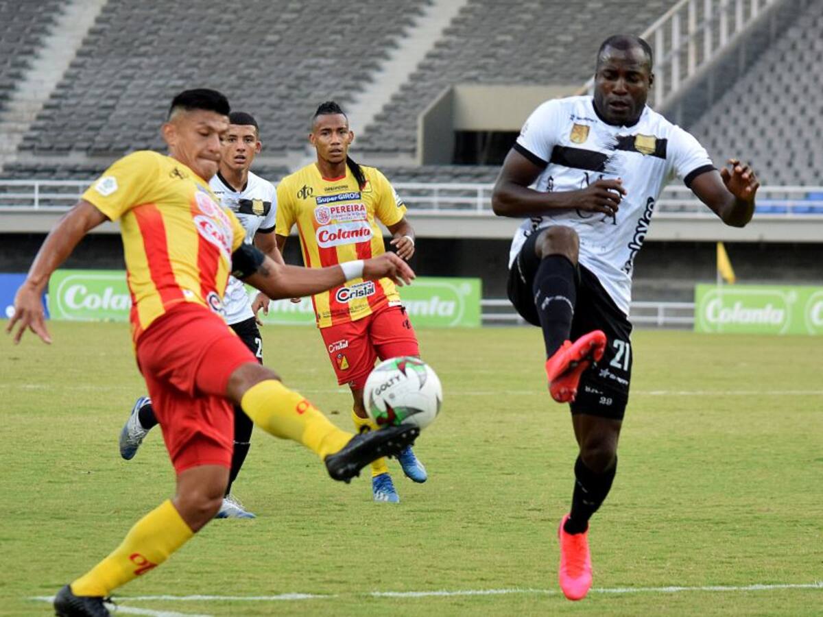 Deportivo Pereira empató con Águilas Doradas y sigue sin ganar en la Liga