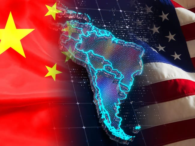 El informe Latinobarómetro señala que, pese a esta percepción, China no ha desplazado a Estados Unidos en términos de imagen en la región.
(Foto: Caracol Radio / Getty)