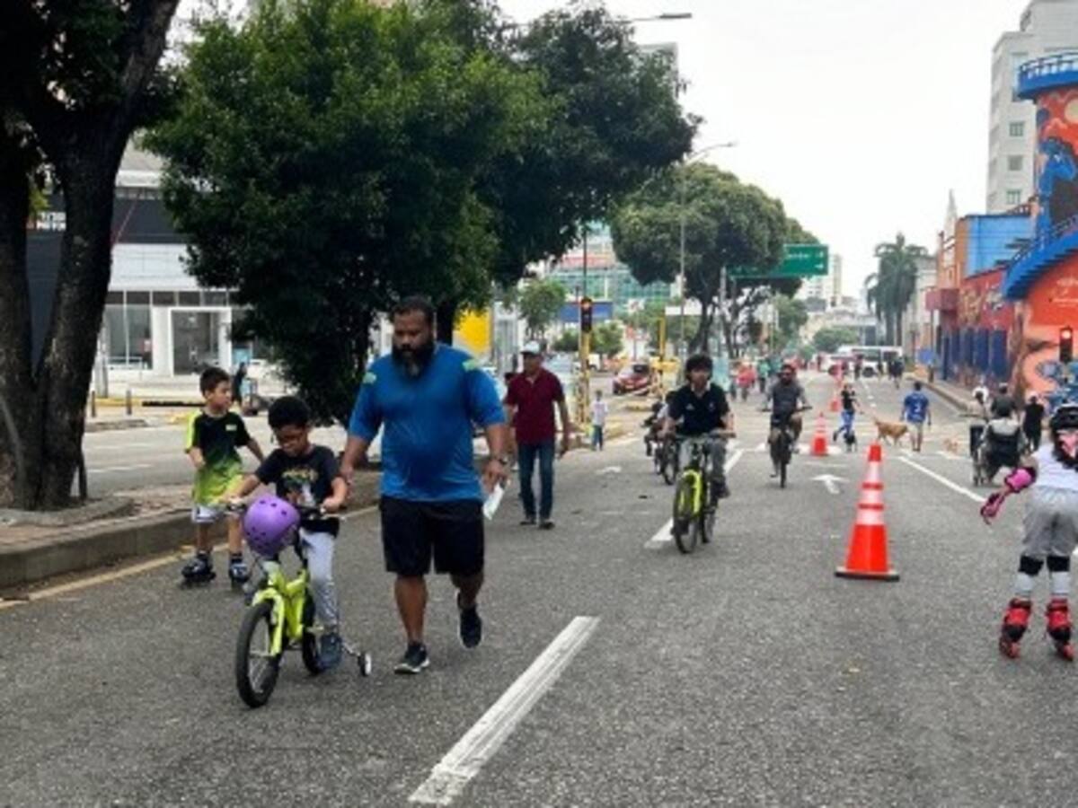 Este domingo santo sí hay recreovía en Bucaramanga