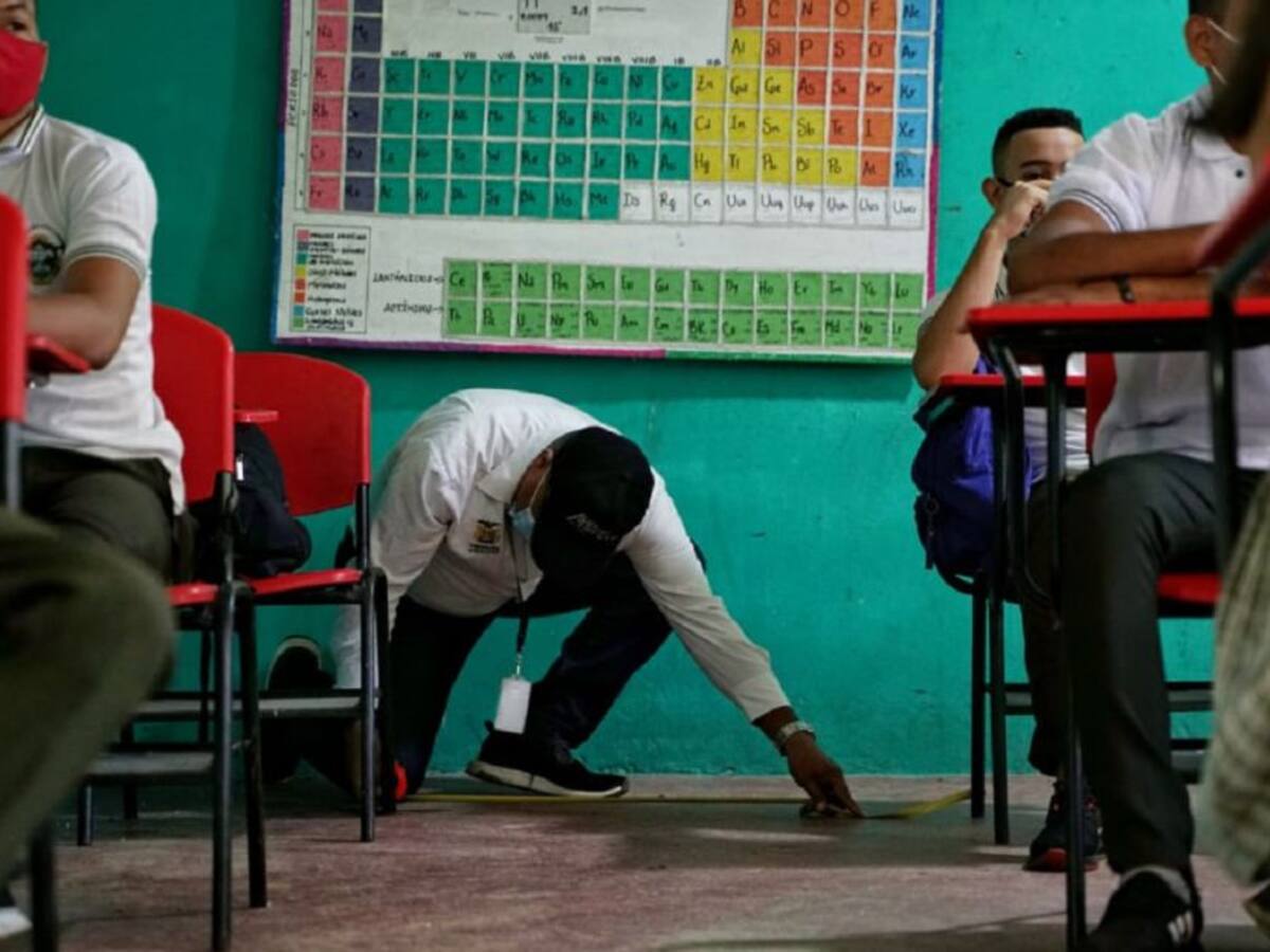 23 colegios públicos de Bolívar han retornado a las clases presenciales