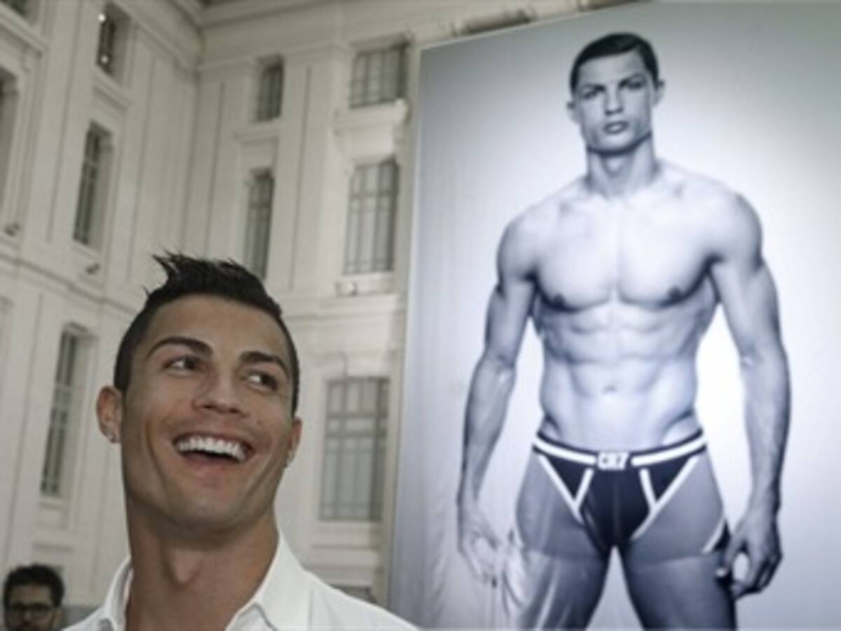 Cristiano Ronaldo présentó su nueva línea de ropa interior