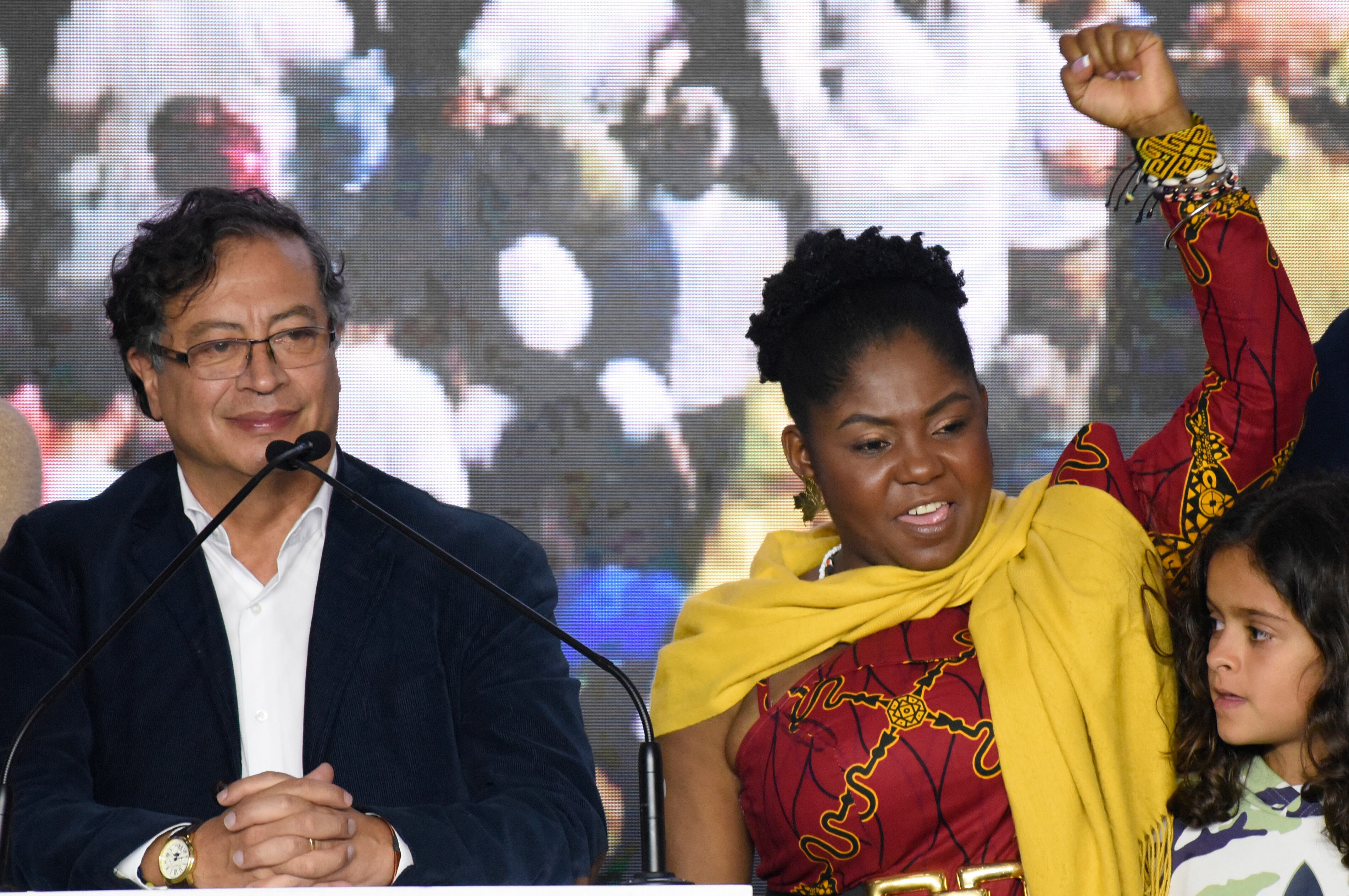Presidente Gustavo Petro y vicepresidenta Francia Marquez. Foto: Guillermo Legaria/Getty Images.