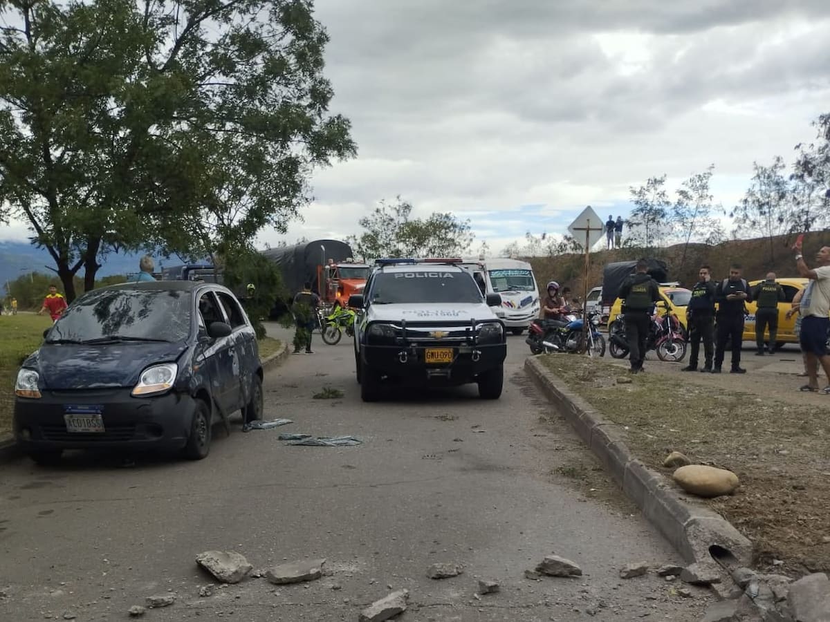 Lanzan explosivo al paso de una patrulla en Cúcuta