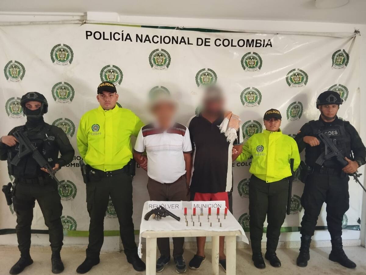 Operativo contra el tráfico de armas en Saldaña, Tolima