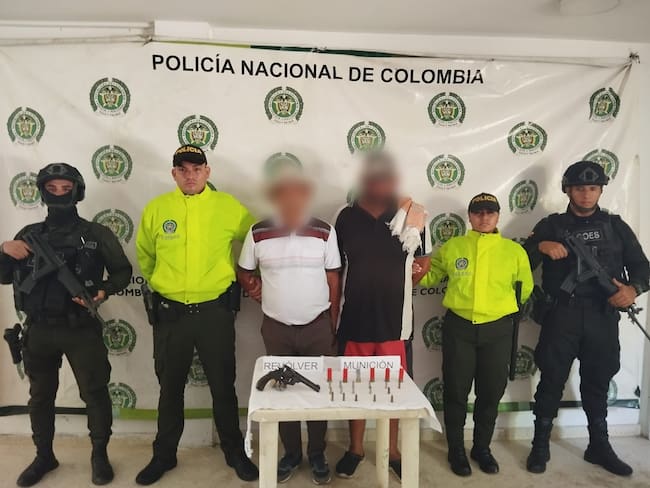 Dos personas fueron capturadas en Saldaña, Tolima