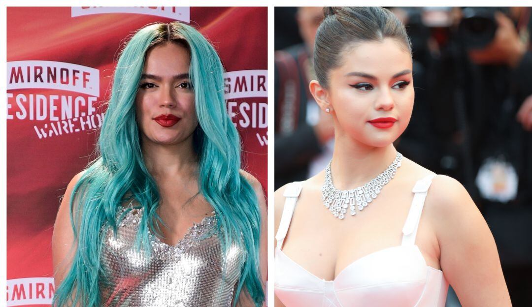 Karol G y Selena Gomez 