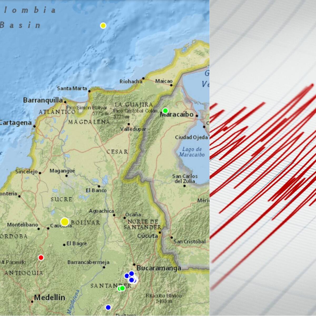 Temblor HOY 5 de enero en Colombia: epicentro, magnitud y zonas afectadas