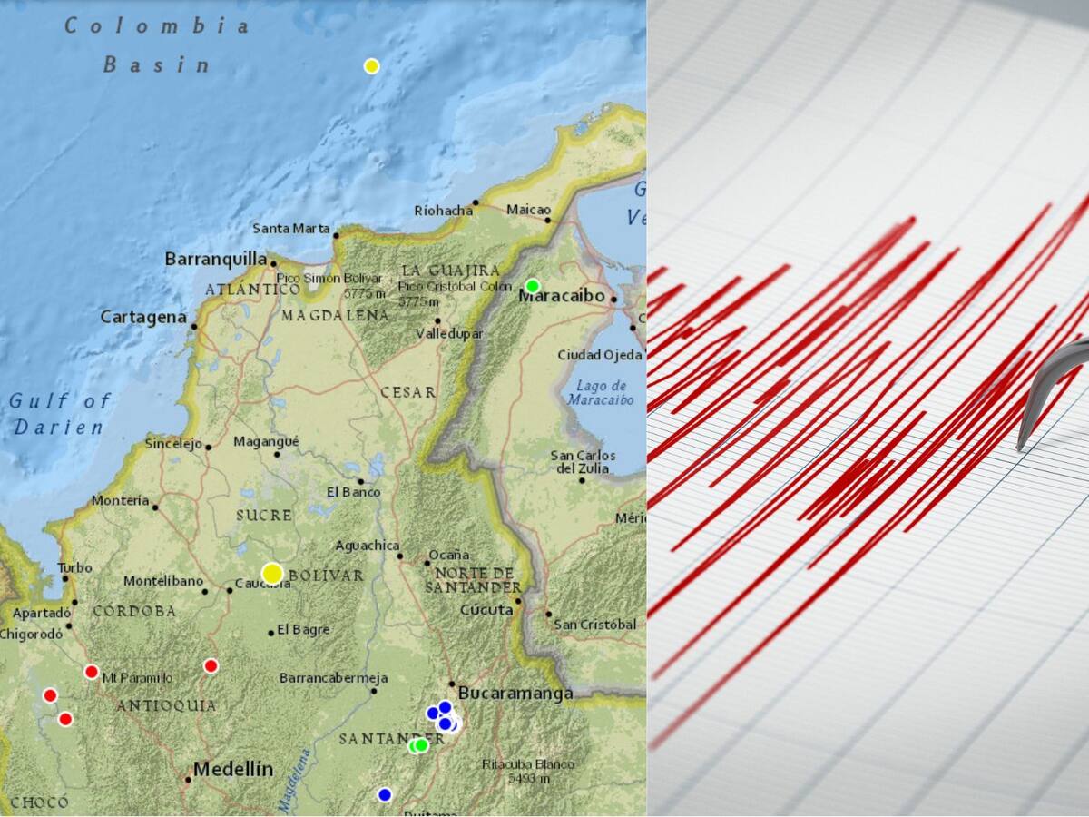 Temblor HOY 5 de enero en Colombia: epicentro, magnitud y zonas afectadas