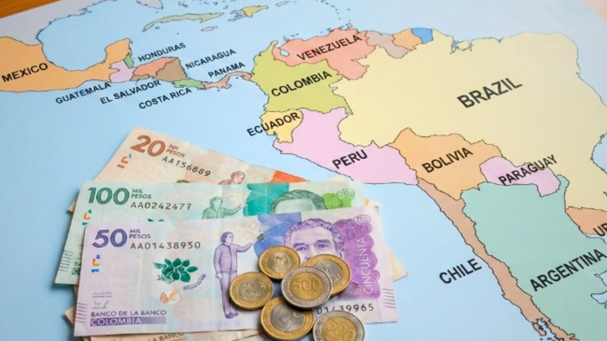 Así se compara el salario mínimo de Colombia con el de otros países de Latinoamérica en 2025