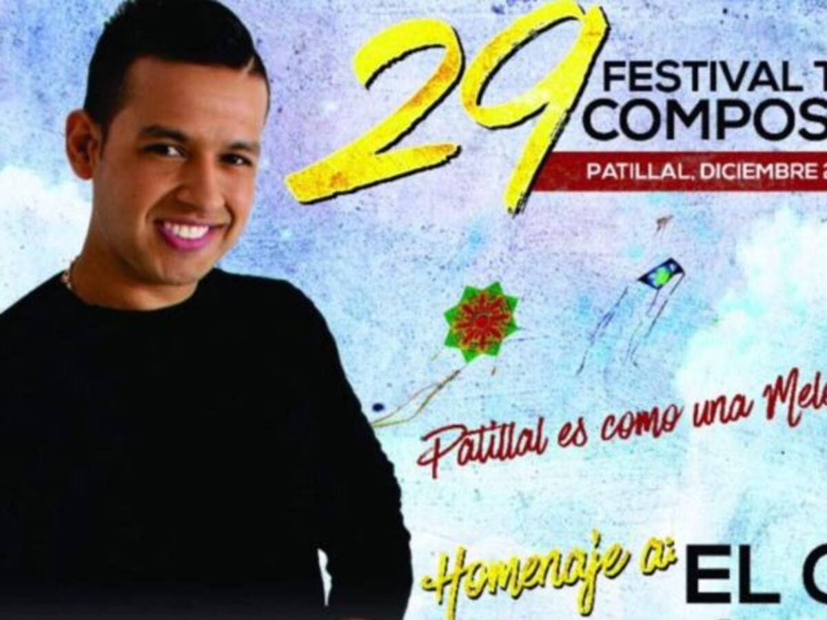El 20 de diciembre cierran inscripciones para el Festival Tierra de Compositores de Patillal