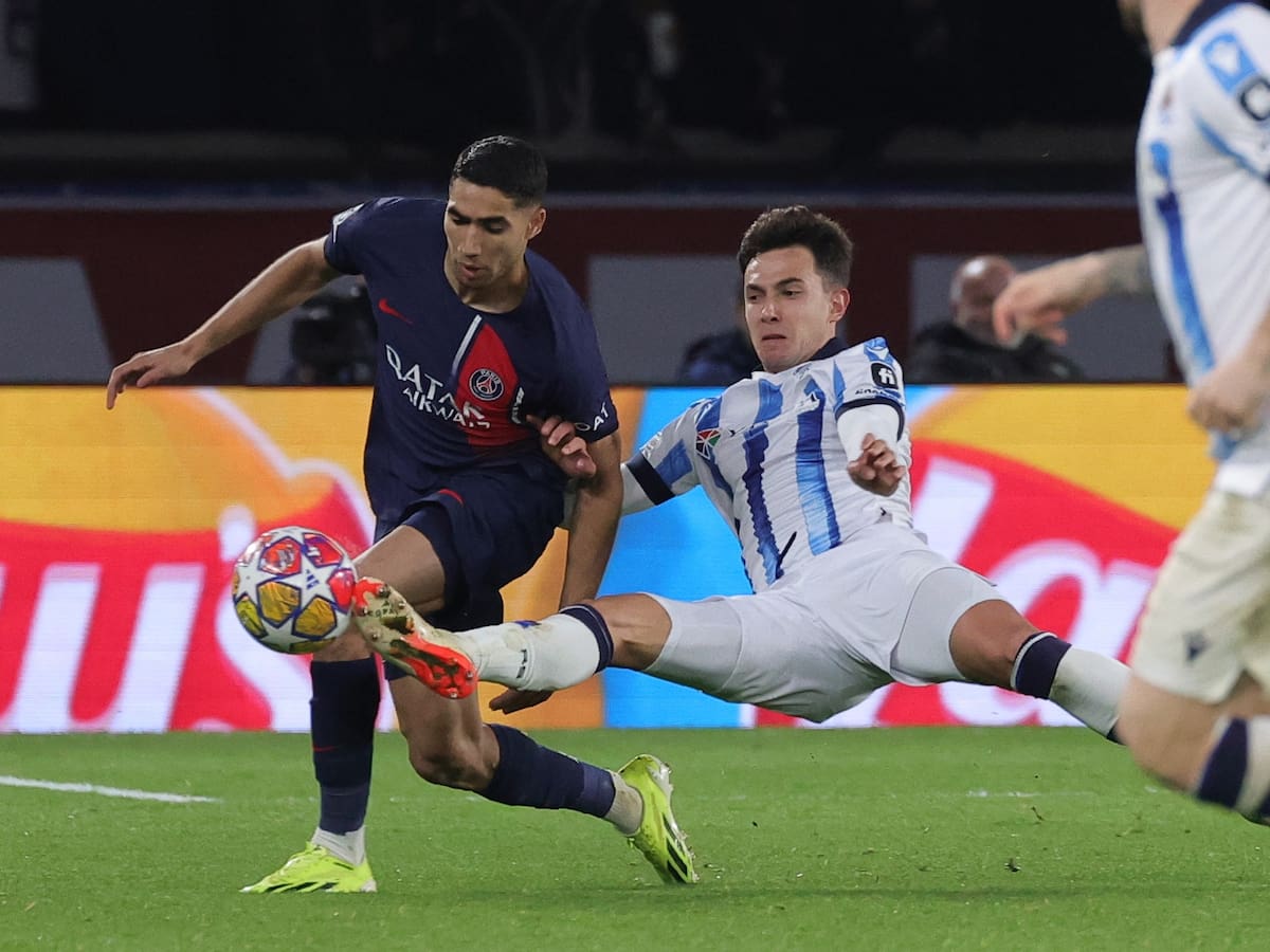 UEFA Champions League: PSG VS Real Sociedad Octavos de final Ida EN VIVO