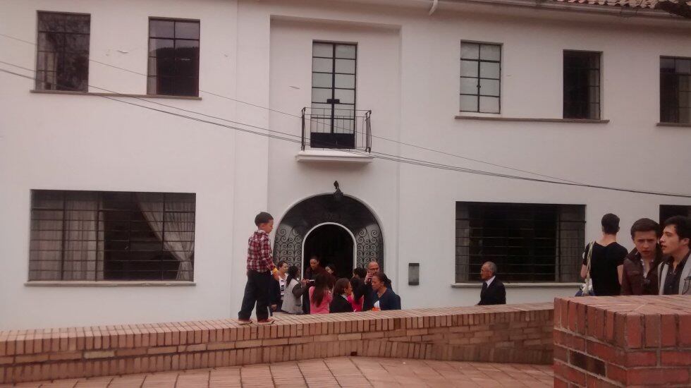 La casa museo está localizada en Teusaquillo